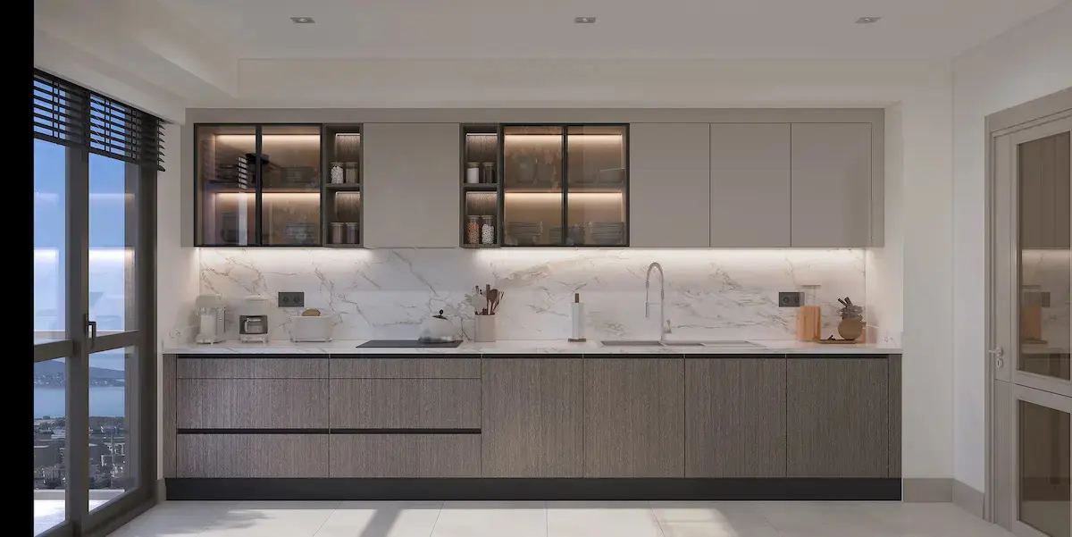 Fitted kitchen